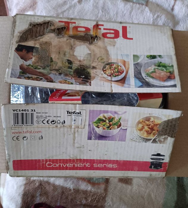 Пароварка Tefal CONVENIENT VC140131 Розпродаж