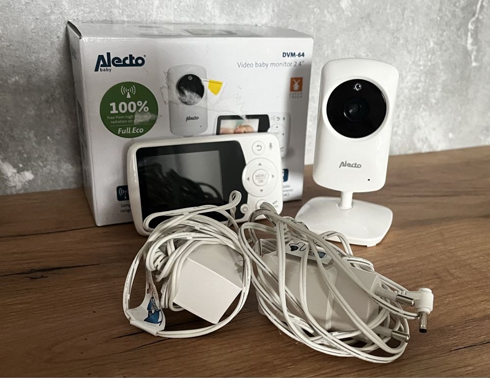 Niania elektryczna video baby monitor 2.4” alecto dvm-64