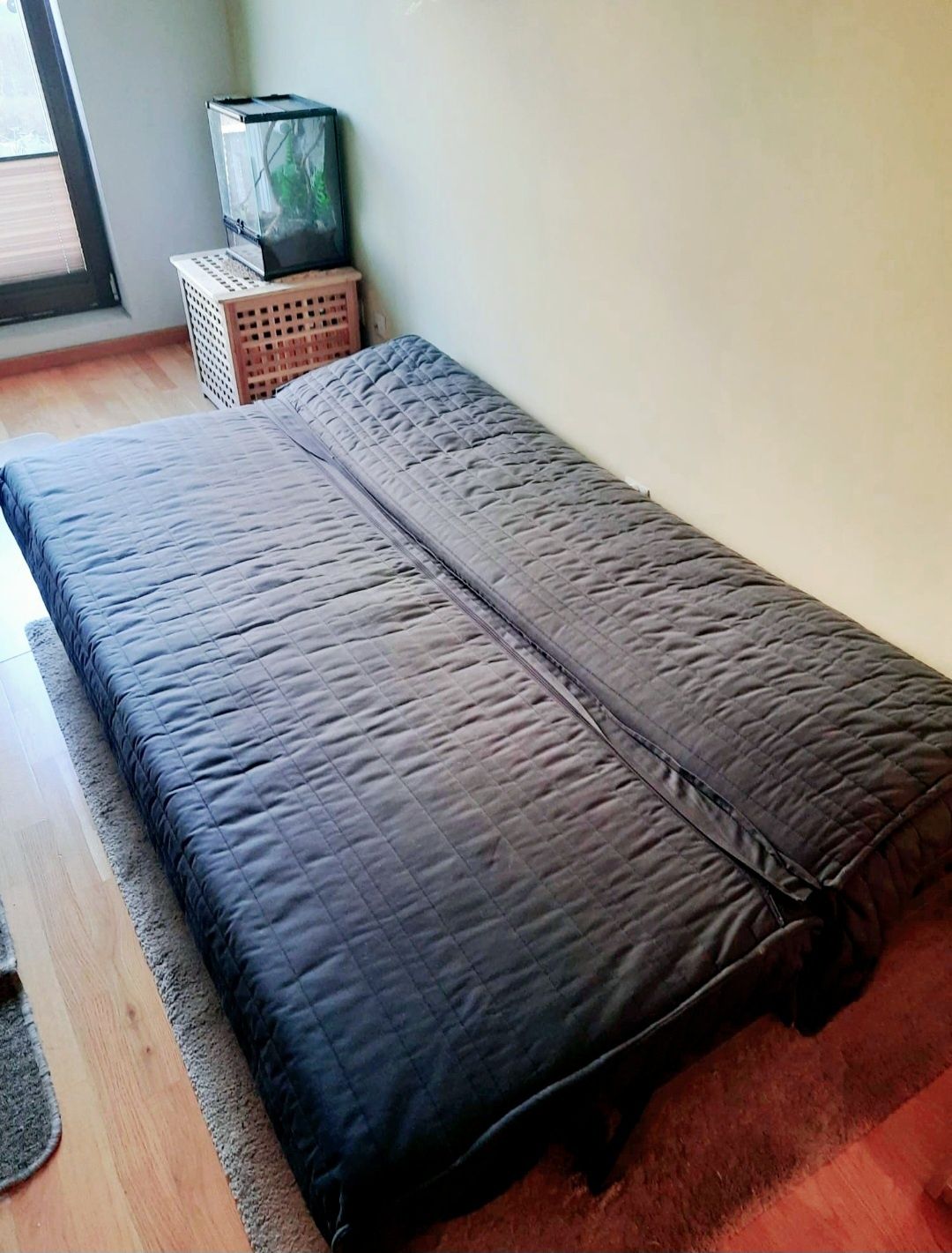 Sofa / kanapa 3 osobowa rozkładana  Ikea Karlaby grafit