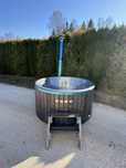 Duża balia ogrodowa,bania ruska,spa,jacuzzi,sauna,hot tub PRODUCENT