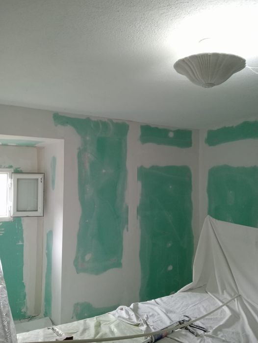 Pintura, Pladur, capoto obras geral