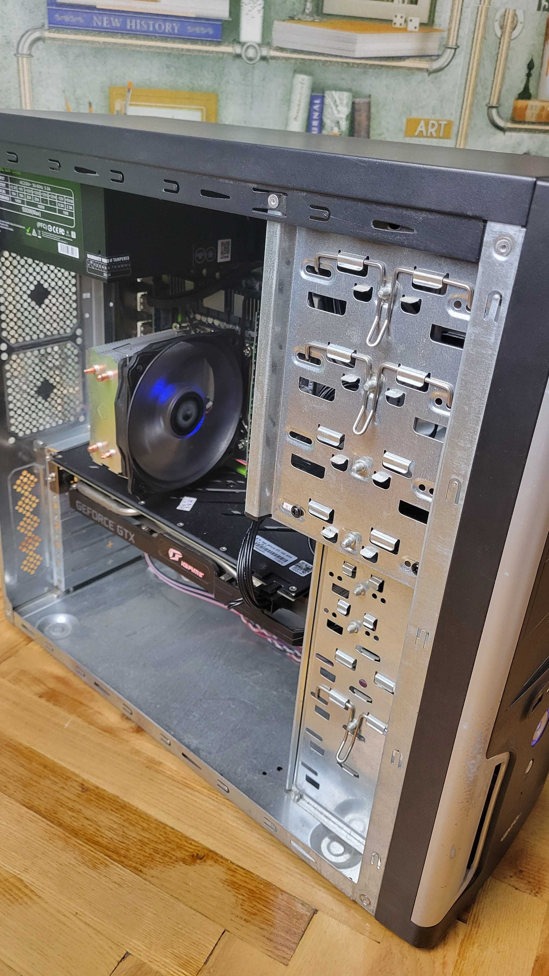 Ігровий ПК (6 ядер, 12 п., 16 ГБ ОЗУ, GTX 1660 Super).