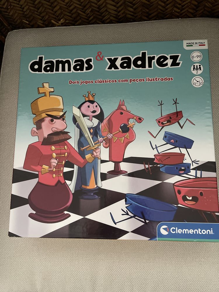 Damas e Xadrez Clementoni