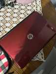 Czerwony Laptop HP