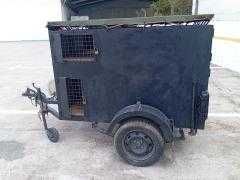 Reboque para transporte de cães