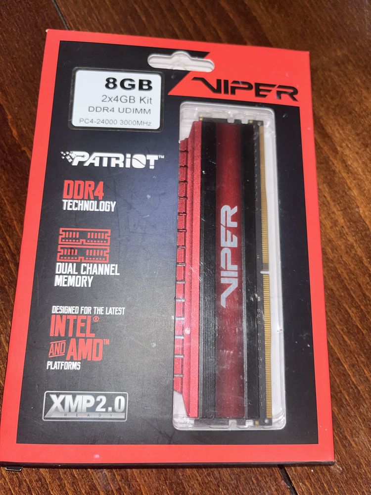 Patriot viper ddr4 2x4gb