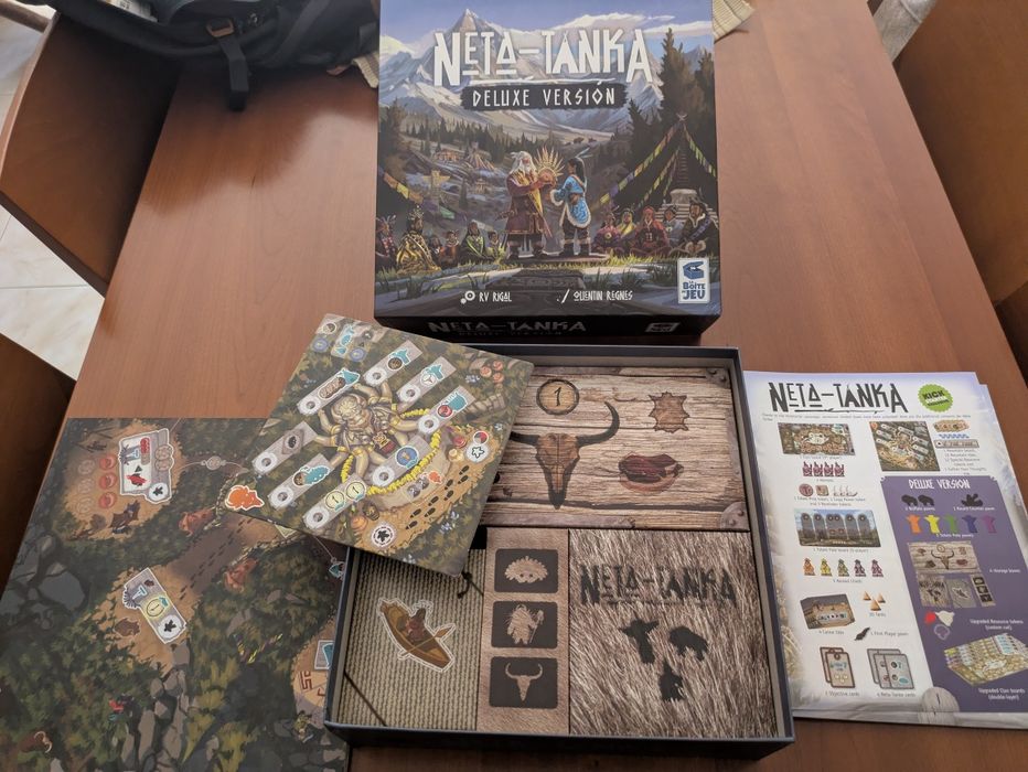 Neta Tanka deluxe - jogo tabuleiro - Kickstarter