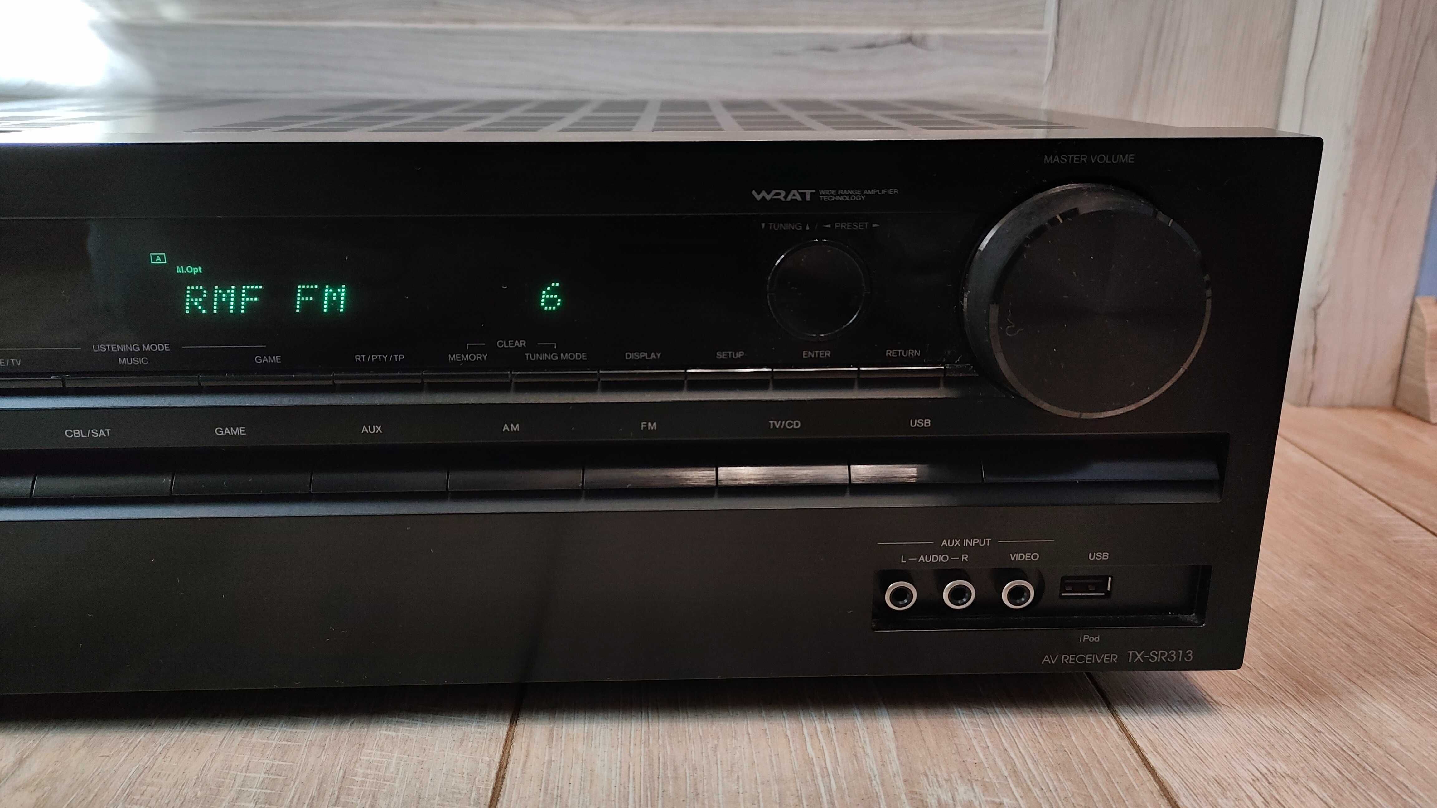 Amplituner ONKYO TX-SR313 ! Idealny STAN ! W Pełni Sprawny ! OKAZJA !