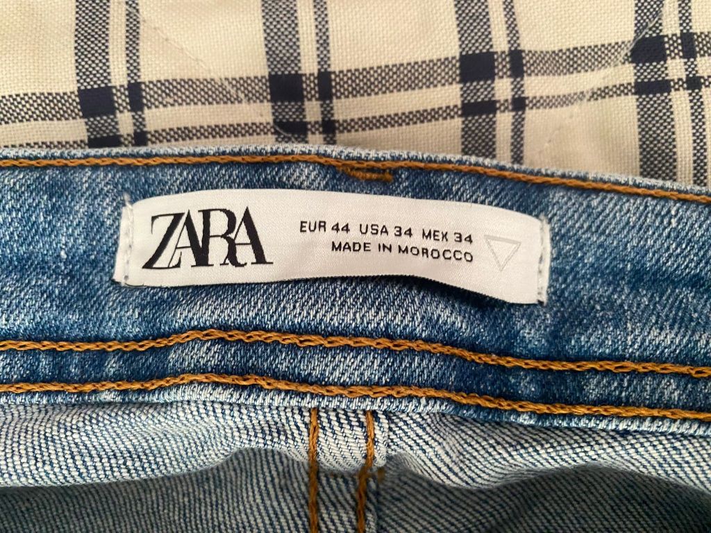 Calças Zara Modelo Skinny Tamanho 44