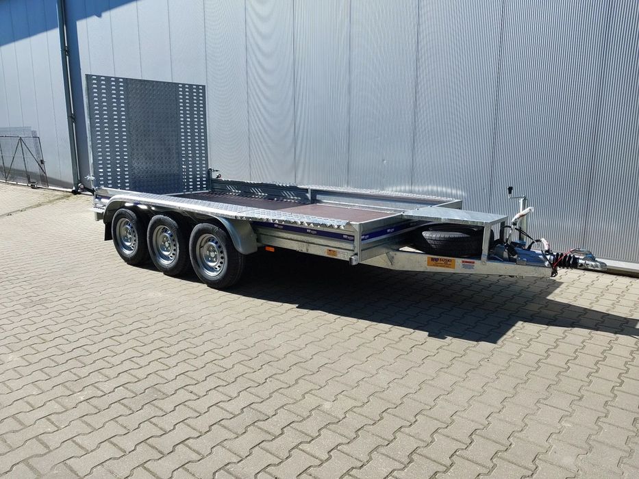 WNP SUSKI J35MK/3 pod mini koparkę  Przyczepa ciężarowa 3-osiowa, bardzo mocna