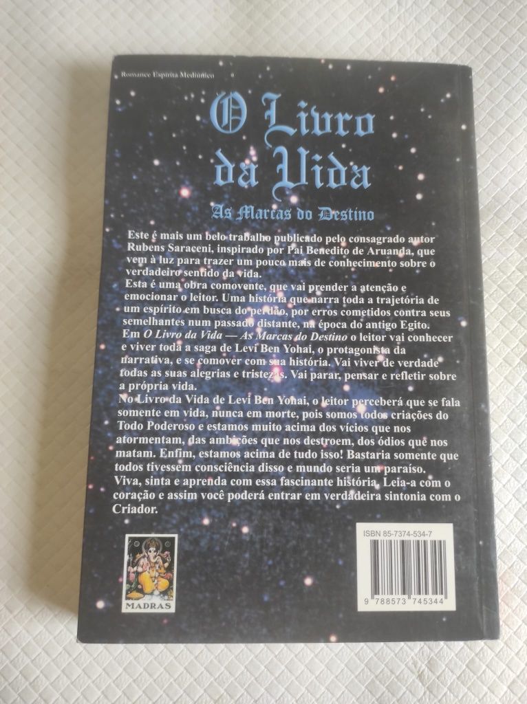 O livro da vida Rubens Saraceni