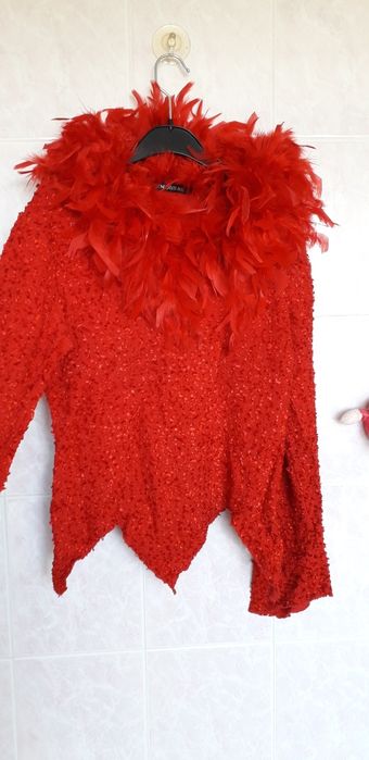 Нарядная блузка с красивым воротником