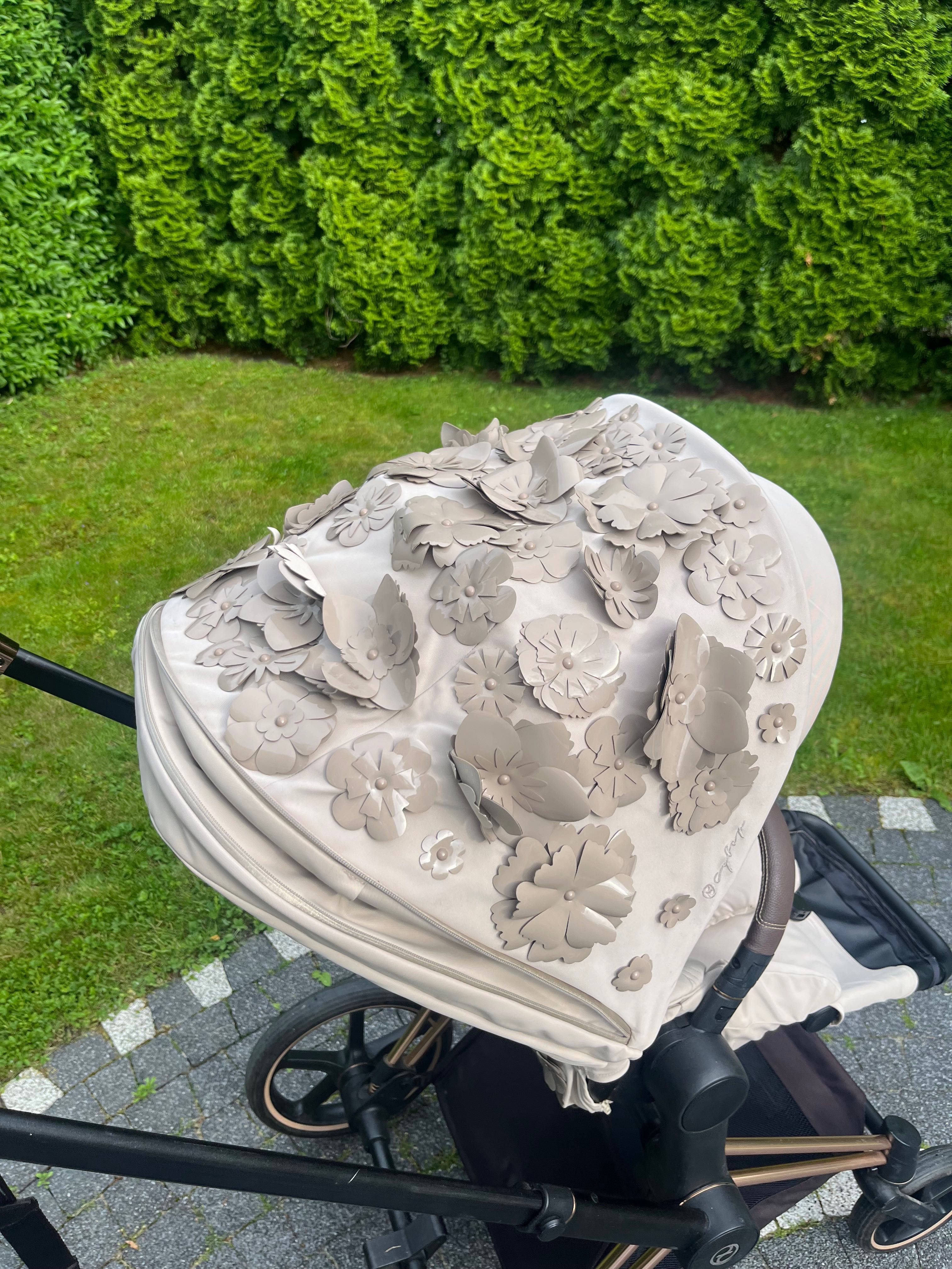 Wózek spacerówka cybex Priam 2.0 simply flowers beige