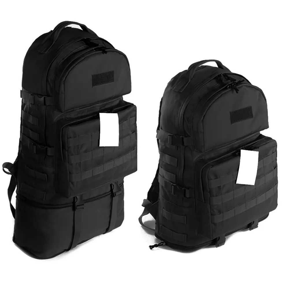Тактичний рюкзак трансформер Khatex-Prime Gen.2 40-60л (Чорний)