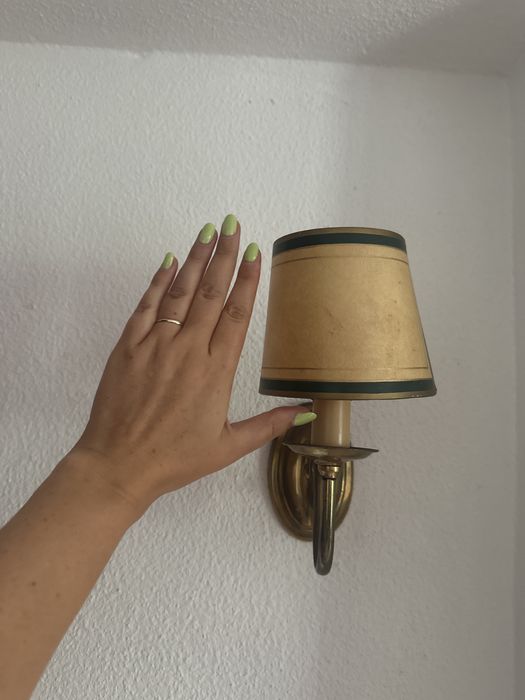 Candeeiro de parede tipo aplique antigo