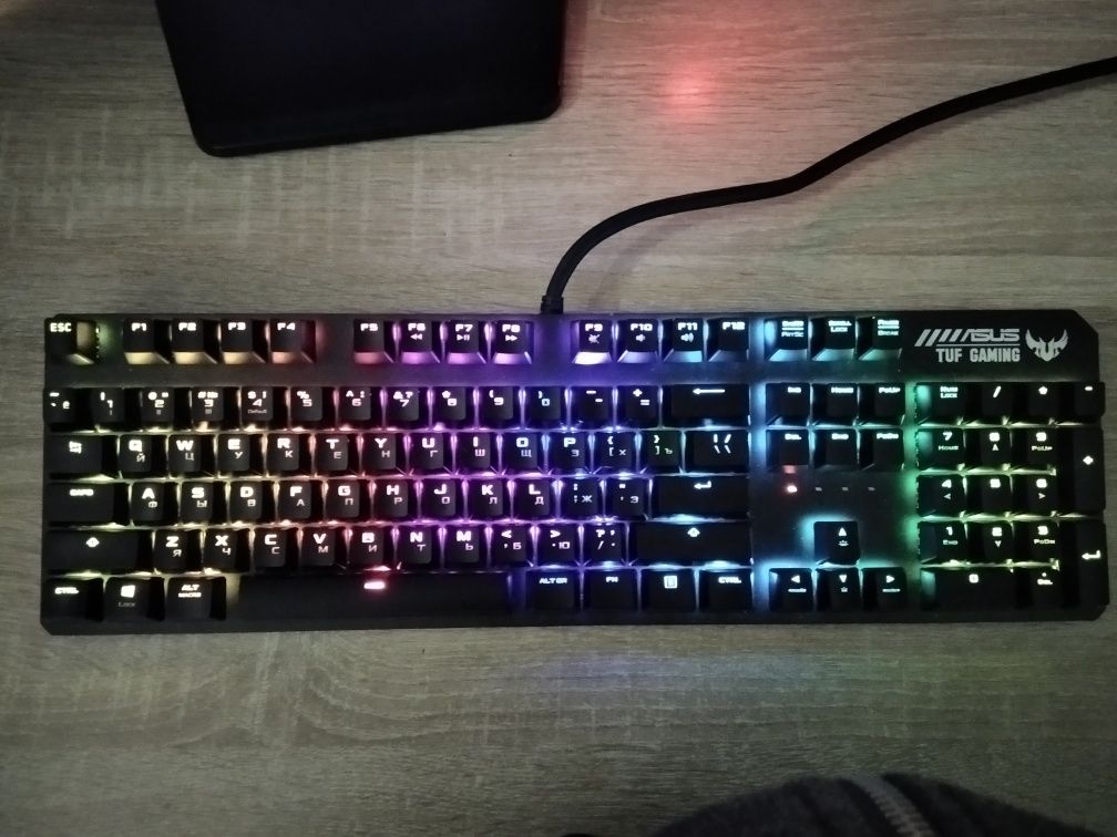 Клавіатура asus tuf gaming k3