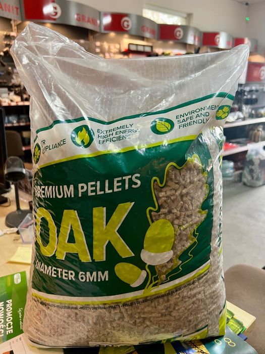Pellet Dębowy A1 Pelet  EN plus