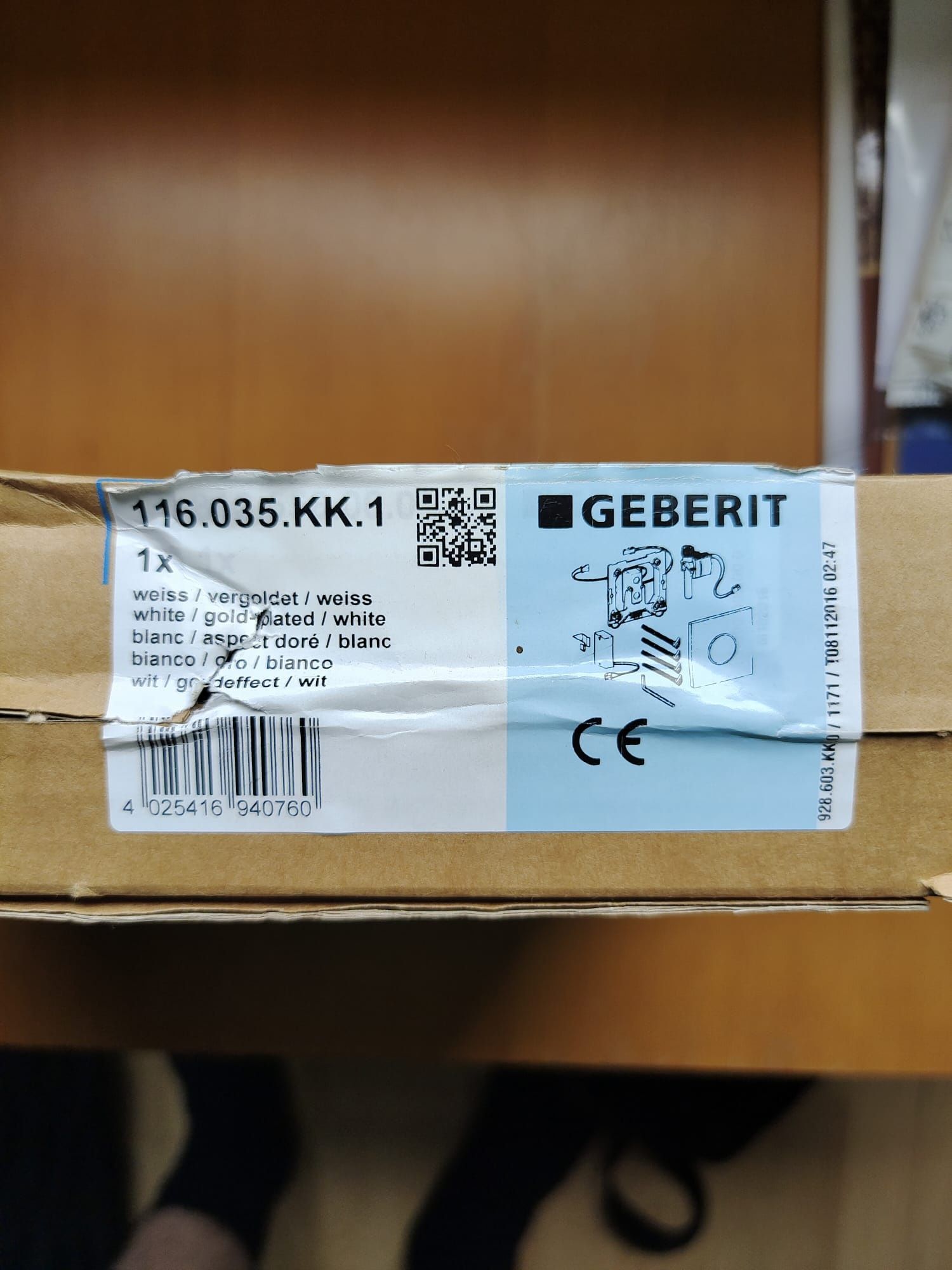 Przycisk Geberit Sigma 10 116.035.KK1 do pisuaru Gwarancja!!