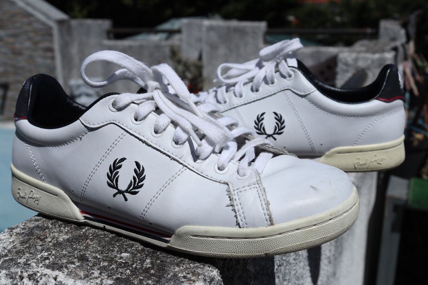 Sapatilhas Fred Perry usadas