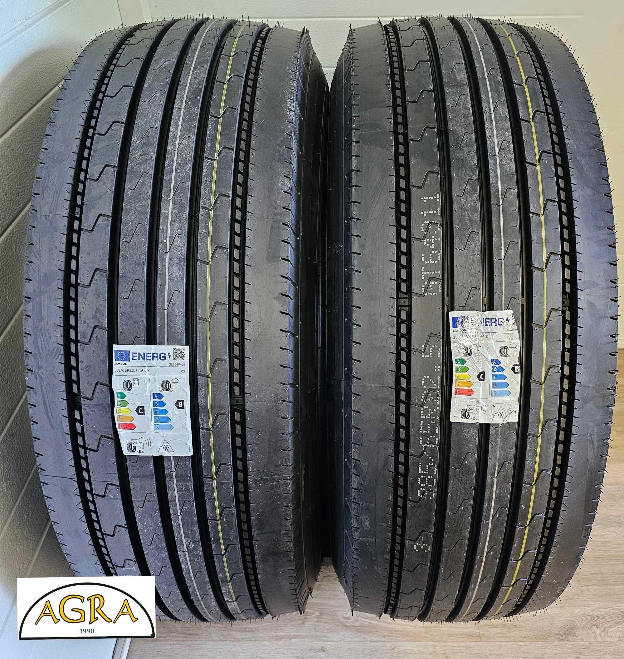 385/65R22.5 (1170netto) SAMSON  opona nowa PRZÓD prowadząca mocna
