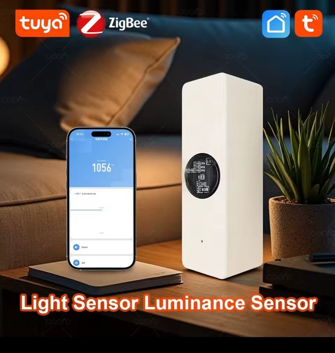 Sensor Luz Zigbee