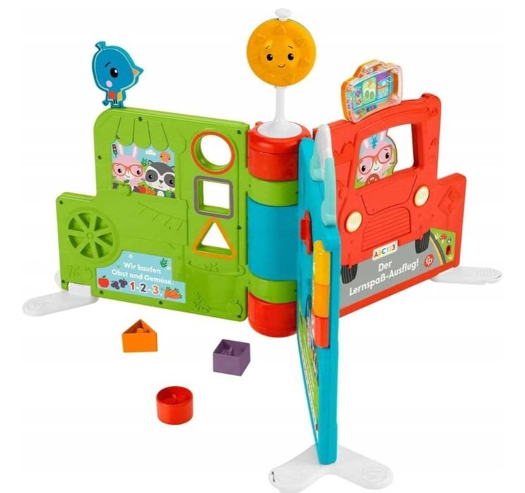 Książka edukacyjna Fisher Price.