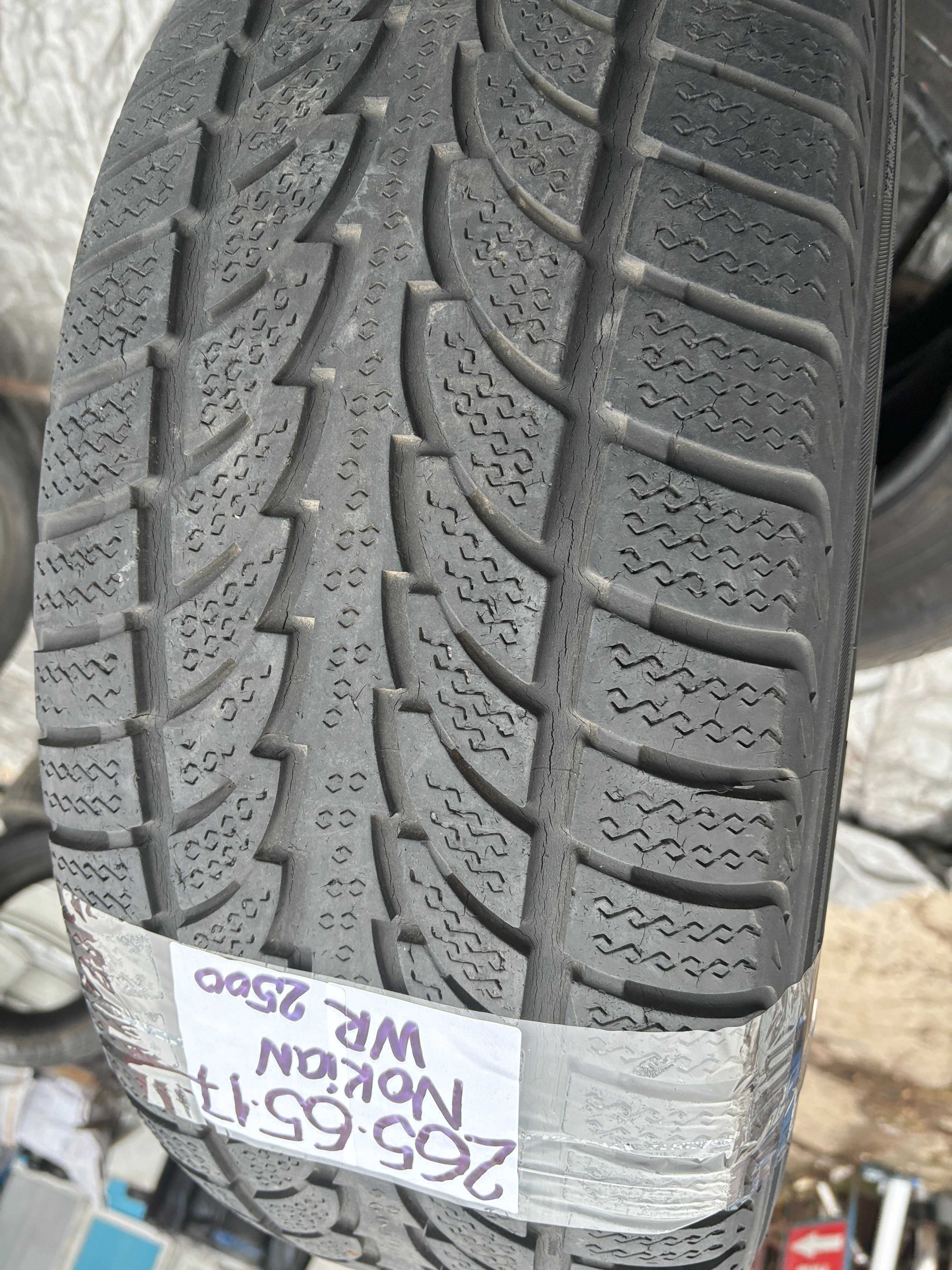 265-65-R17 NOKIAN WR WINTER 2штуки пара зимней резины GERMANY