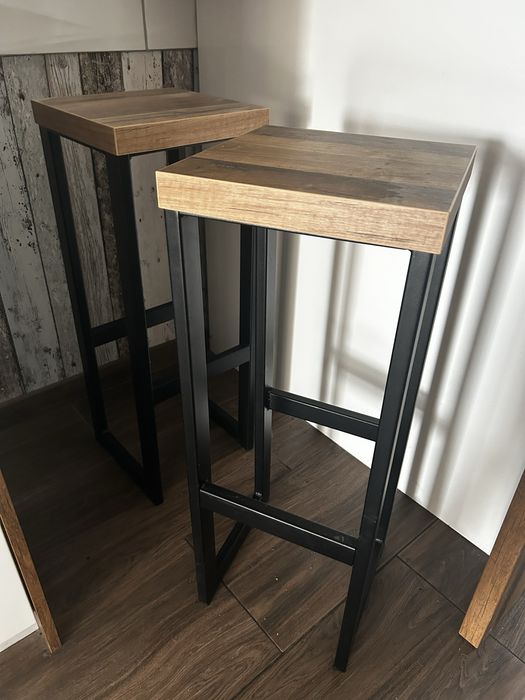 Hoker loft industrialny krzesło/stołek barowy