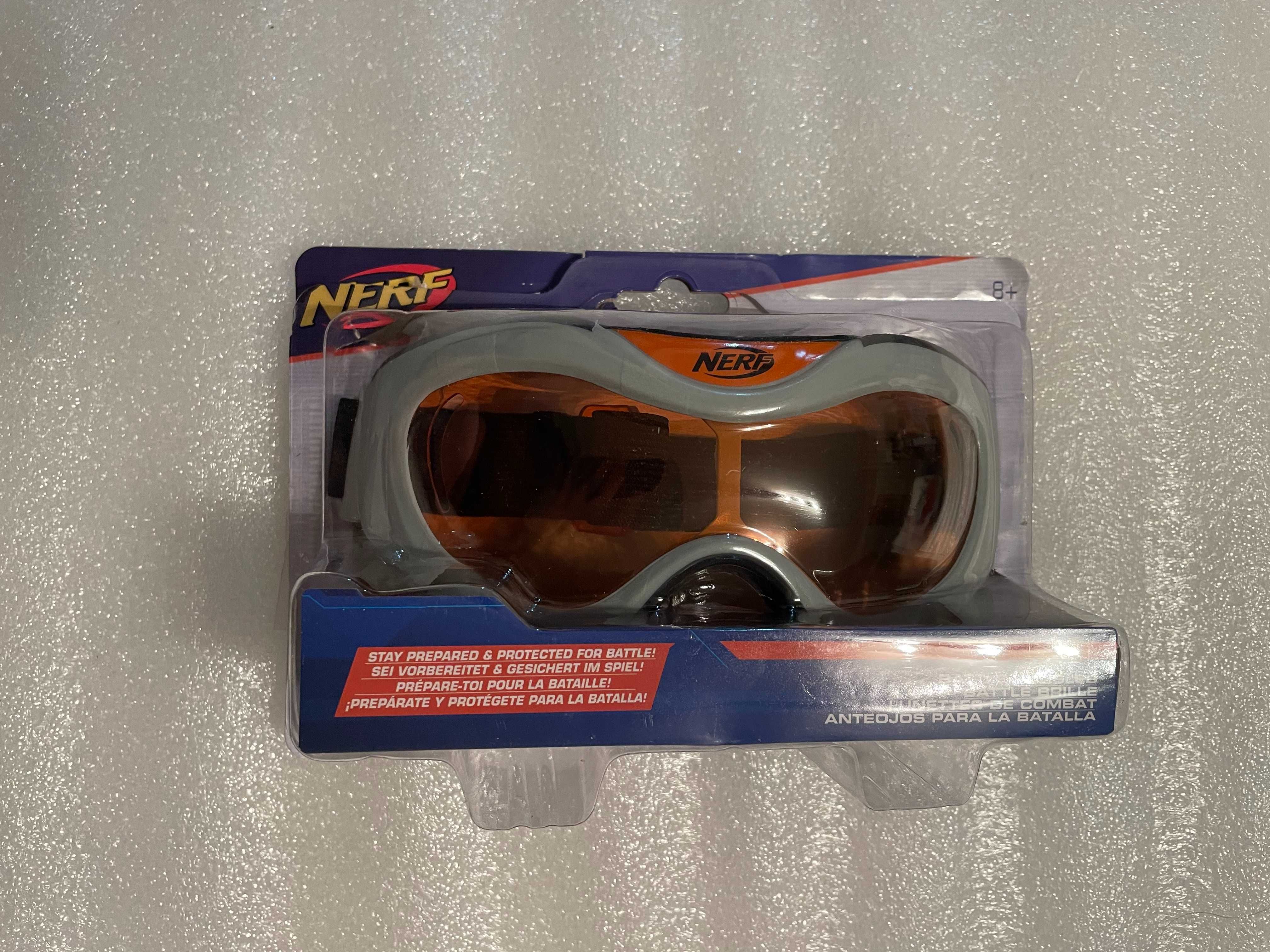 NERF 11559 Gogle Ochronne Okulary Battle Goggles