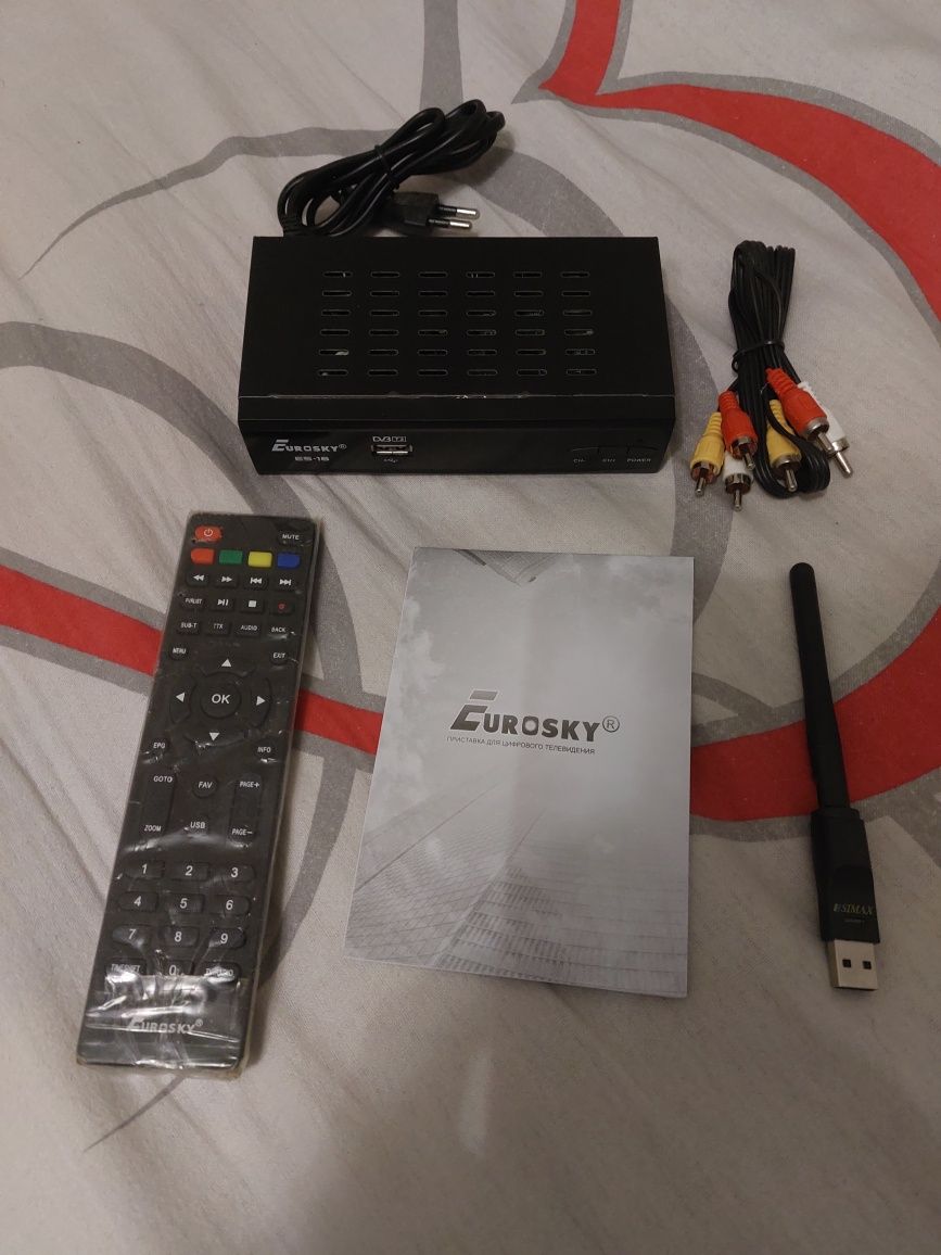 Тюнер dvb T2 eurosky es 18