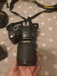 Nikon D3200 obiektyw nikkor 18-105 mm + nikkor 35 mm