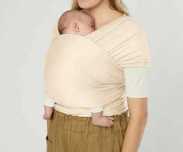 Porta-bebés - Pano Aura Knit Cream Ergobaby