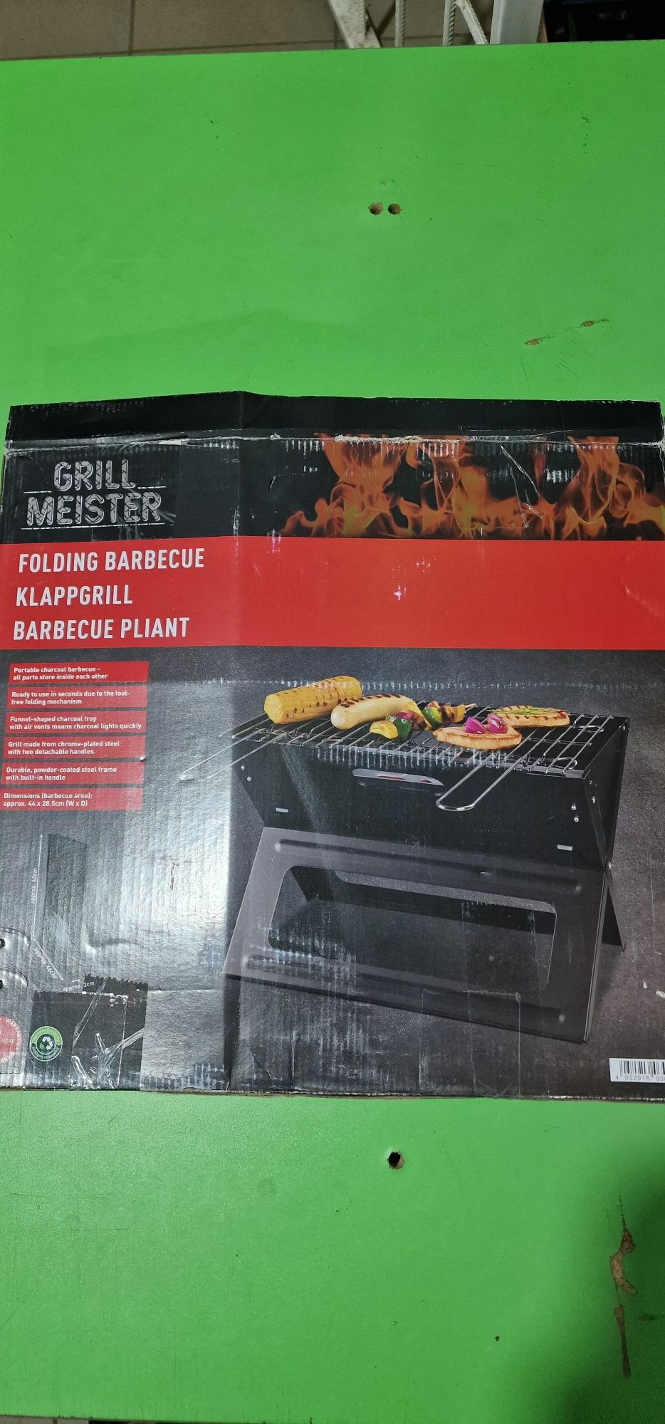 Складний мангал, гриль-барбекю GRILL MEISTER