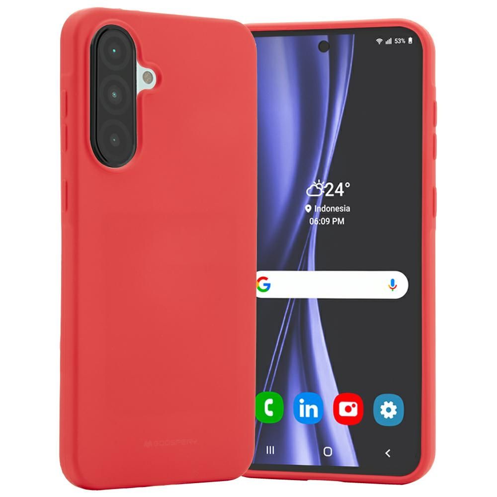Etui Mercury Soft Do Samsung Galaxy A56  Czerwony