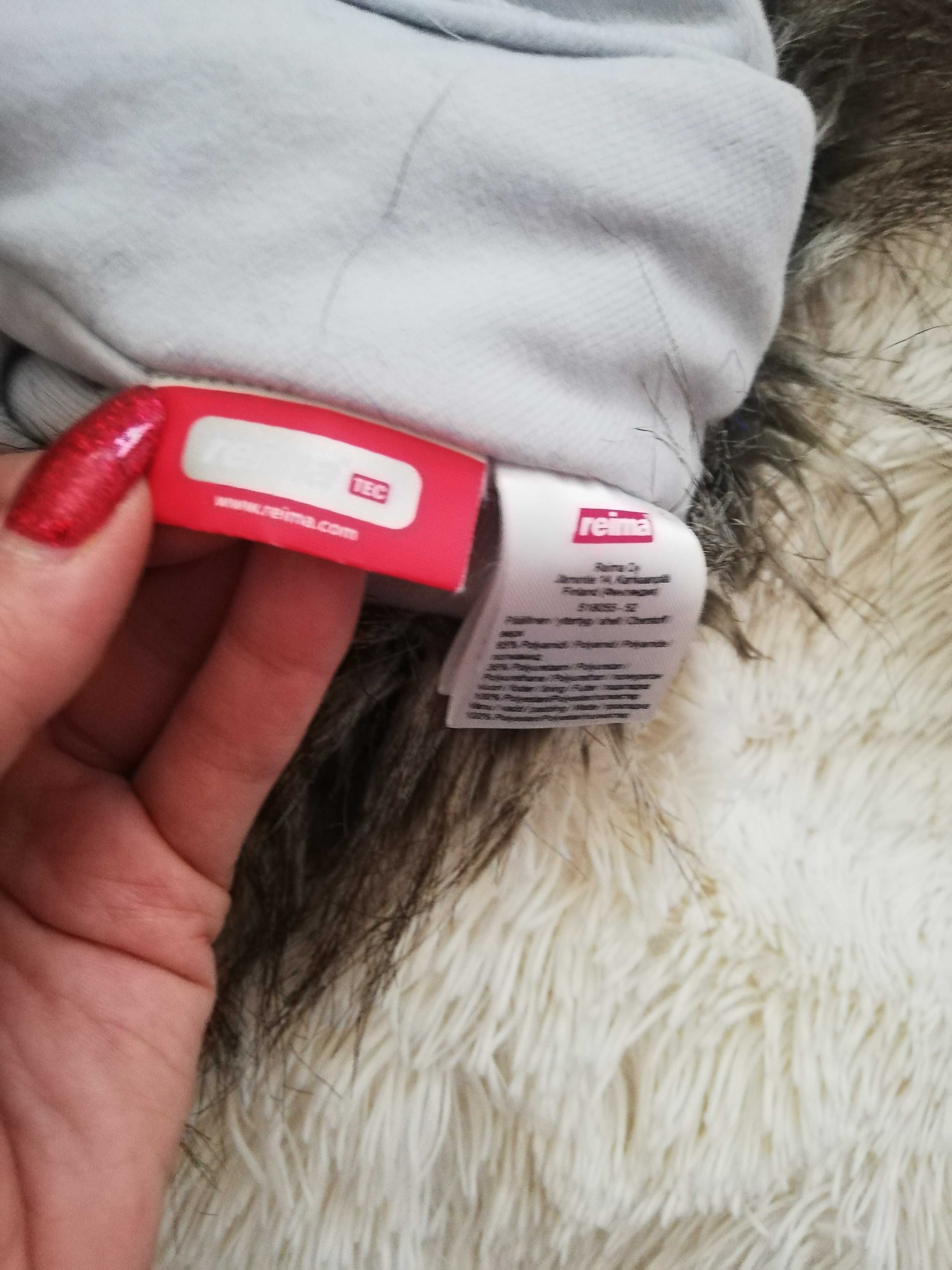 czapka Reima obwód 52 fiolet czapka zimowa Reima 52