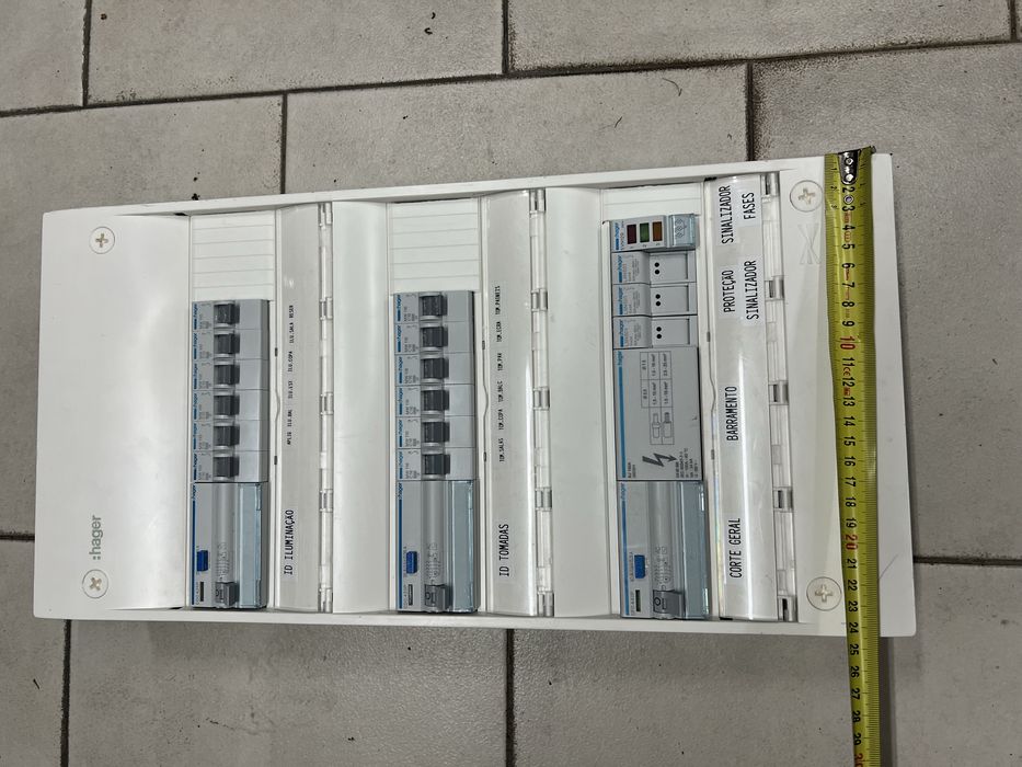 Quadro trifasico Hager