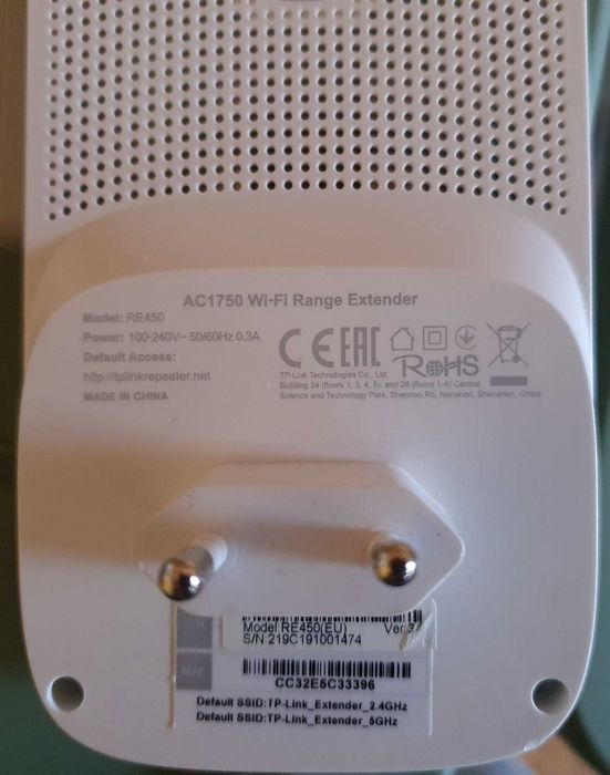 Repetidor Wifi TP-Link AC1750