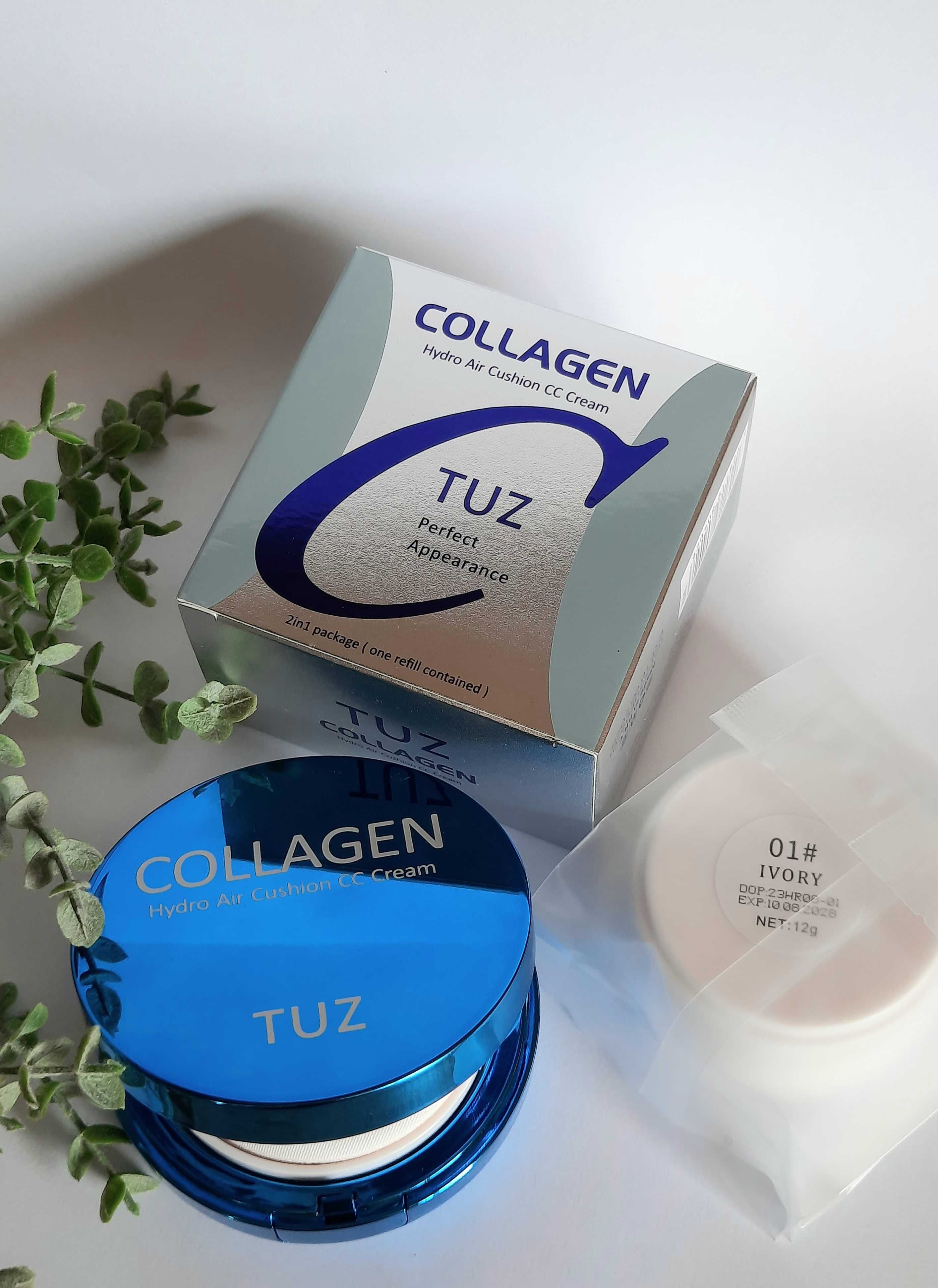 Кушон collagen hydro air cushion cc cream 2в1