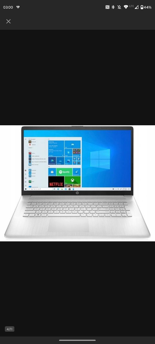 Laptop HP 17,3" Intel Core i5 32GB / 512 GB Windows 11/ zamiana
