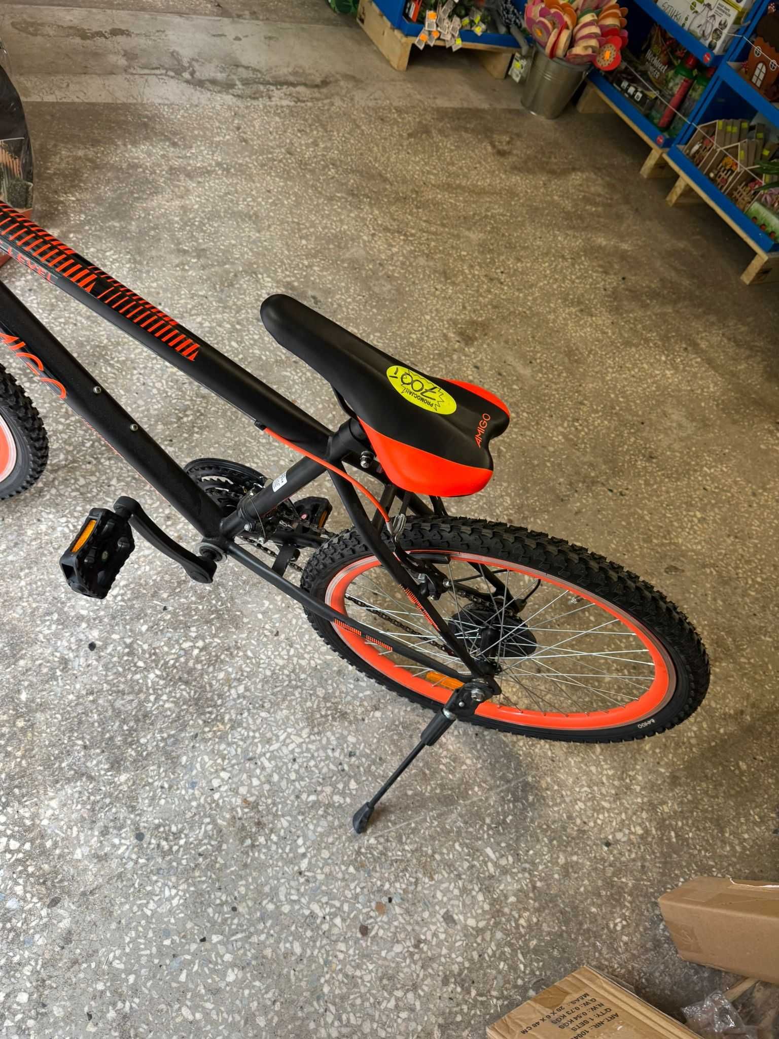 Amigo Next Level 24CAL 39 cm Junior Hamulce szczękowe Czarny/Pomarańcz