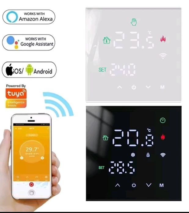Умный термостат для котла с Wi-Fi