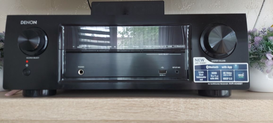 Denon avr-x540bt + głośniki