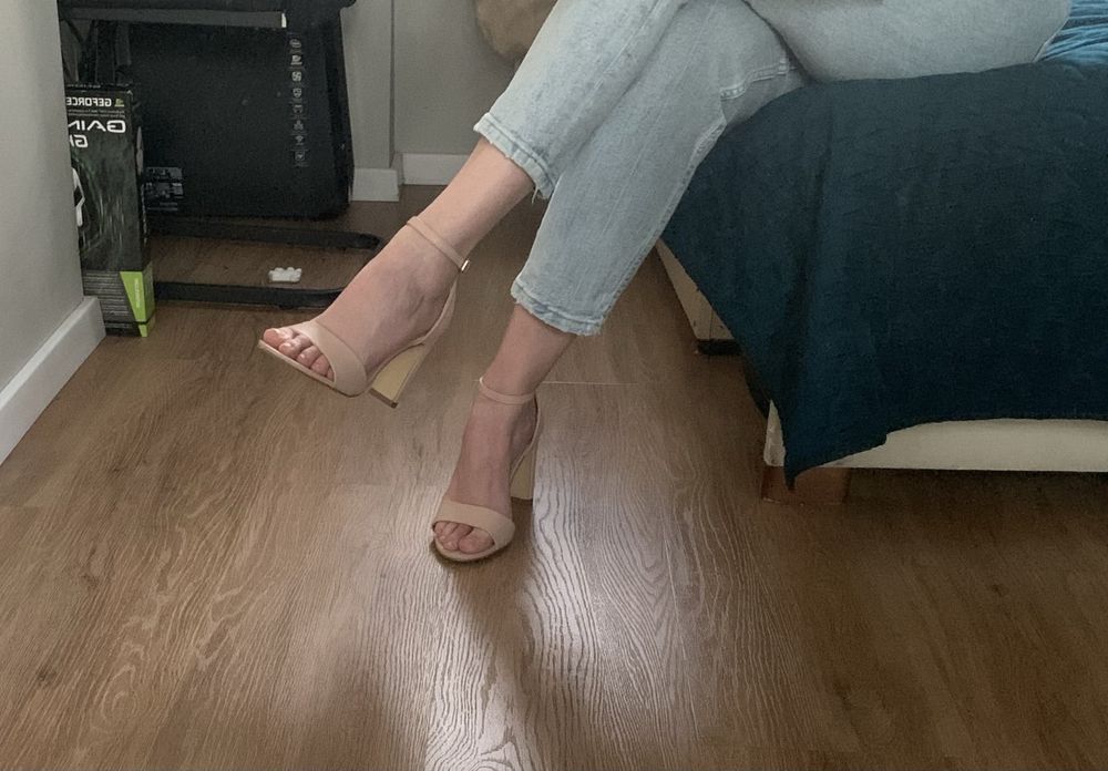 Cieliste sandały rozm. 36