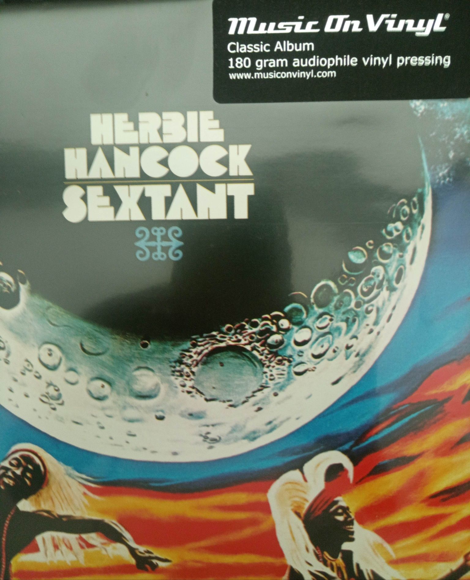 Álbum Sextant de Herbie Hancock como novo