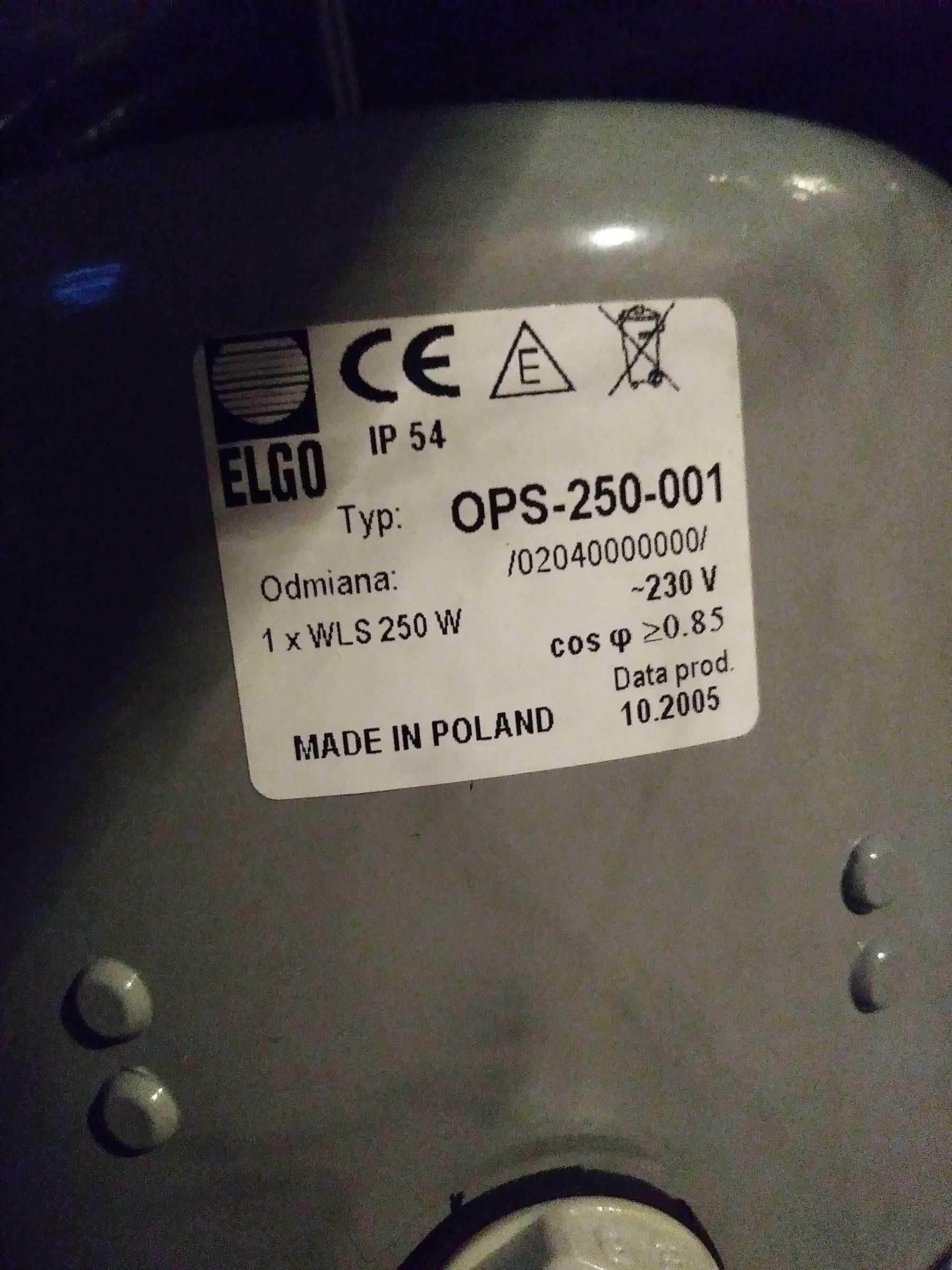 Lampa przemysłowa OPS-250-001