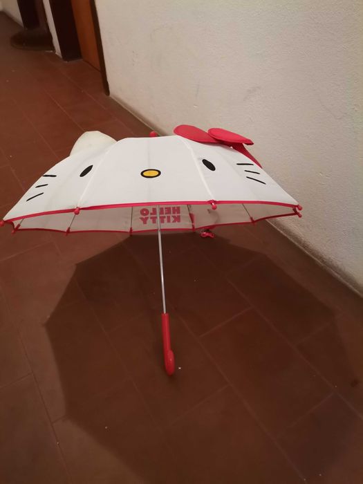 Chapéu de Chuva Hello Kitty