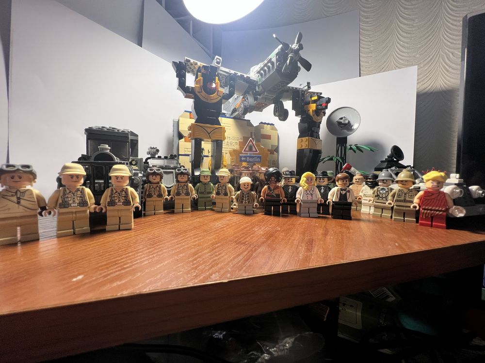 Коллекция лего Indiana Jones