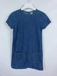 BENCH sukienka jeans kieszonki 11-12 lat / 152 cm