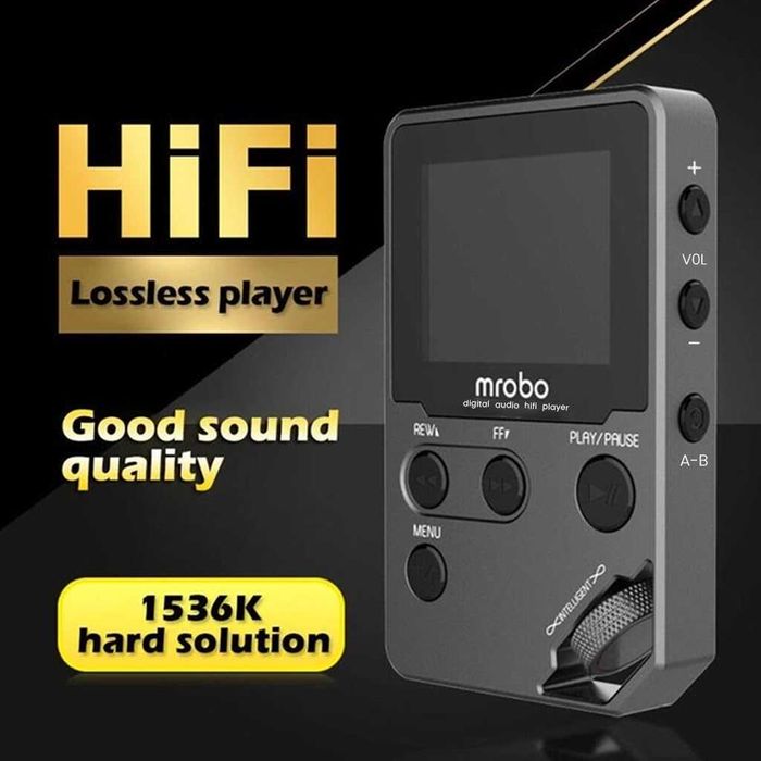 MP3 плеєр Mrobo C5 DSD256 Bluetooth. Новий, запакований