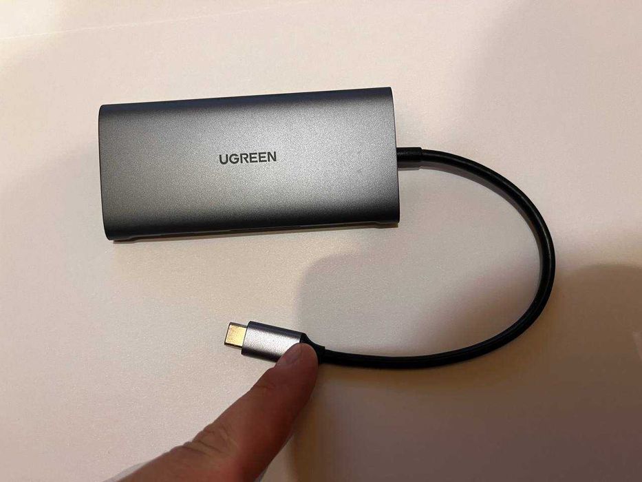 Адаптер концентратор UGREEN 9-in-1 MultiPort Adapter Grey Model:CM121